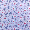 Printed Cotton WANGI Parma / Fuchsia